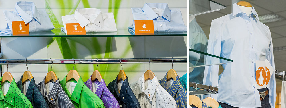 klaamotte Kragen mit Stickerei